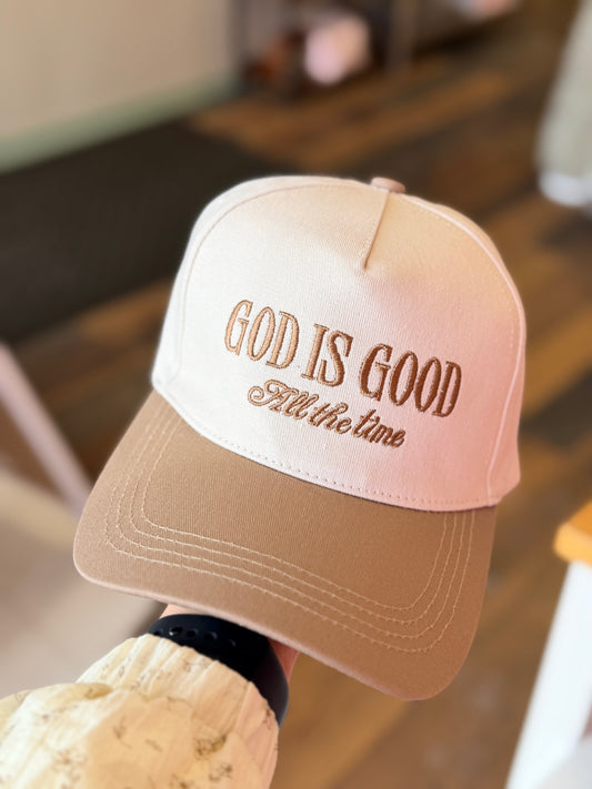 God Is Good Trucker Hat