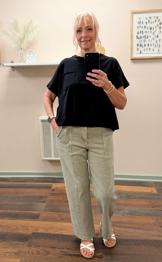 Light Olive Utility Pant