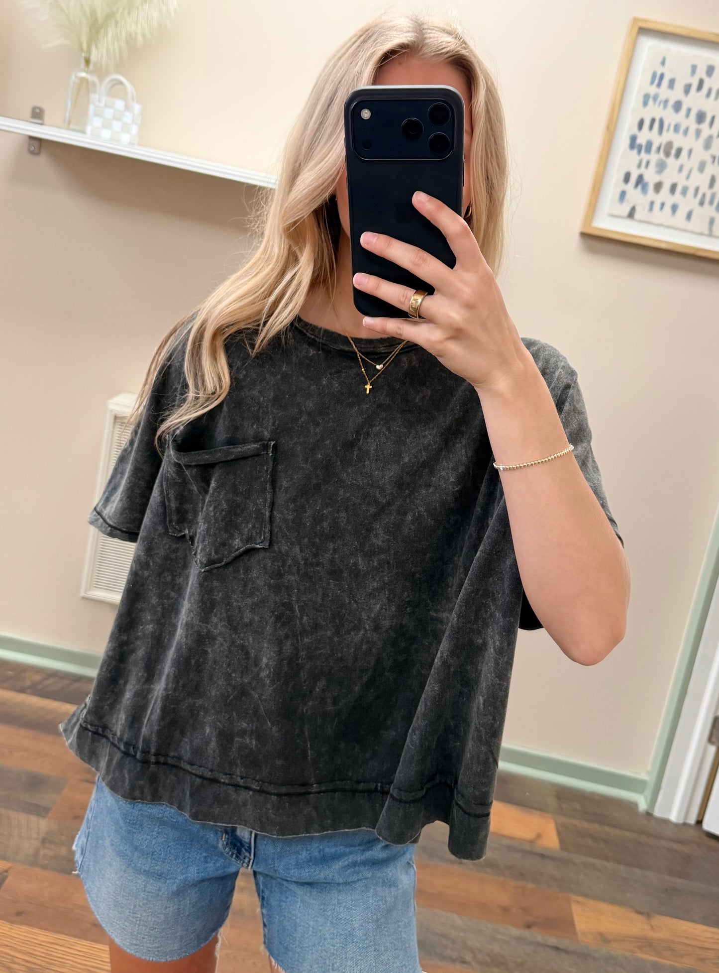 Washed Oversized T