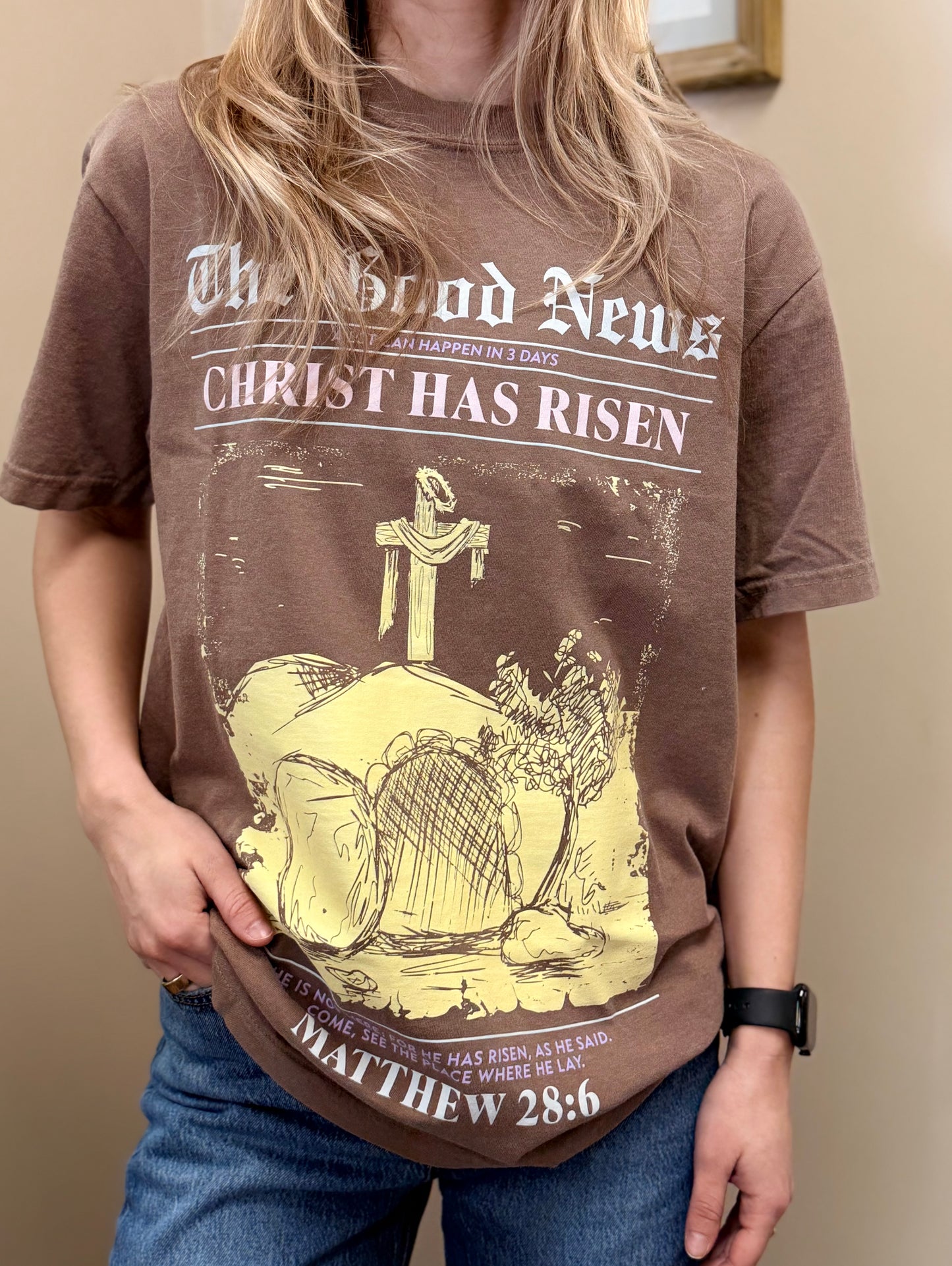 Matthew 28:6 T-shirt | RESTOCKED