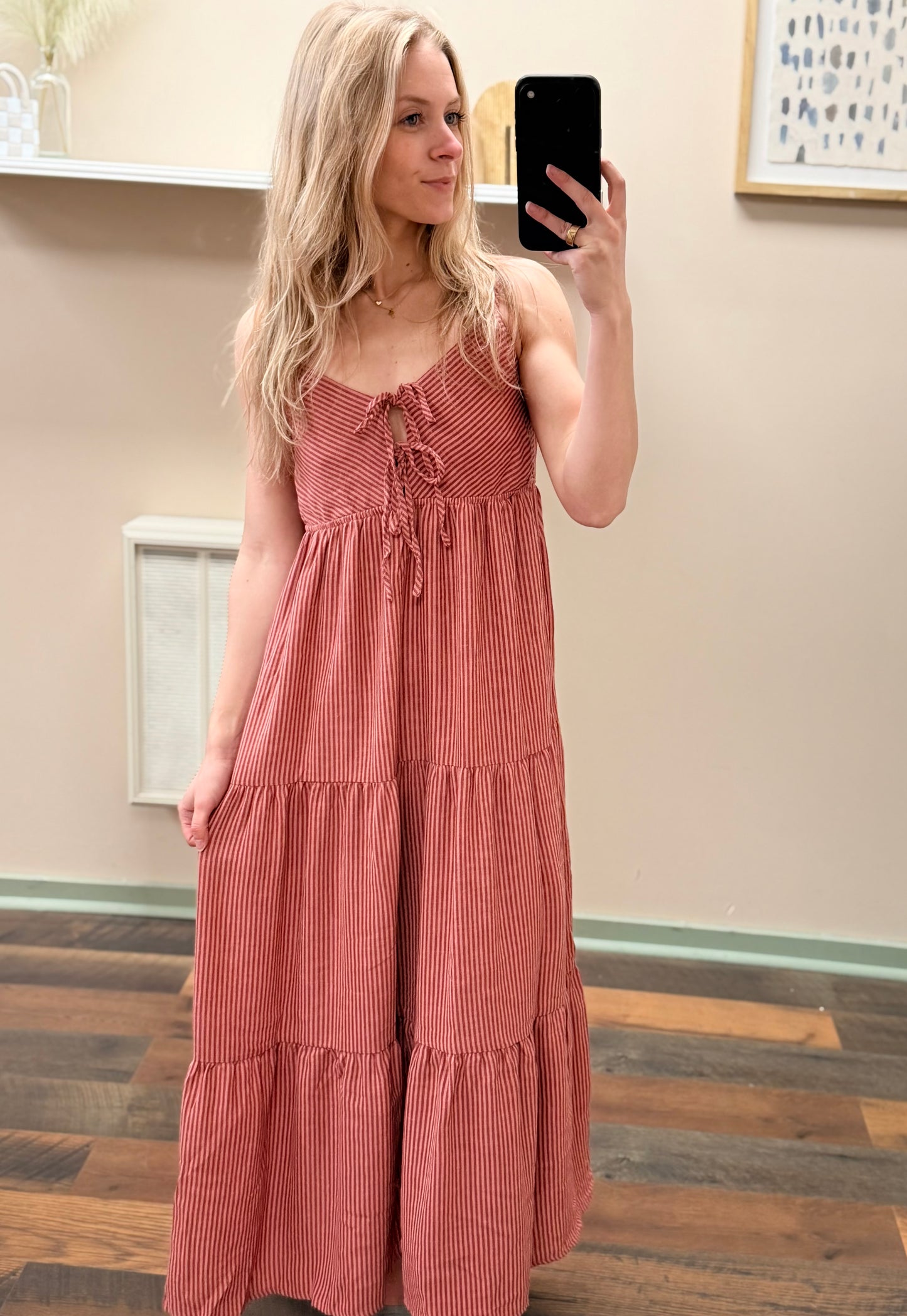 Mauve Moments Midi Dress