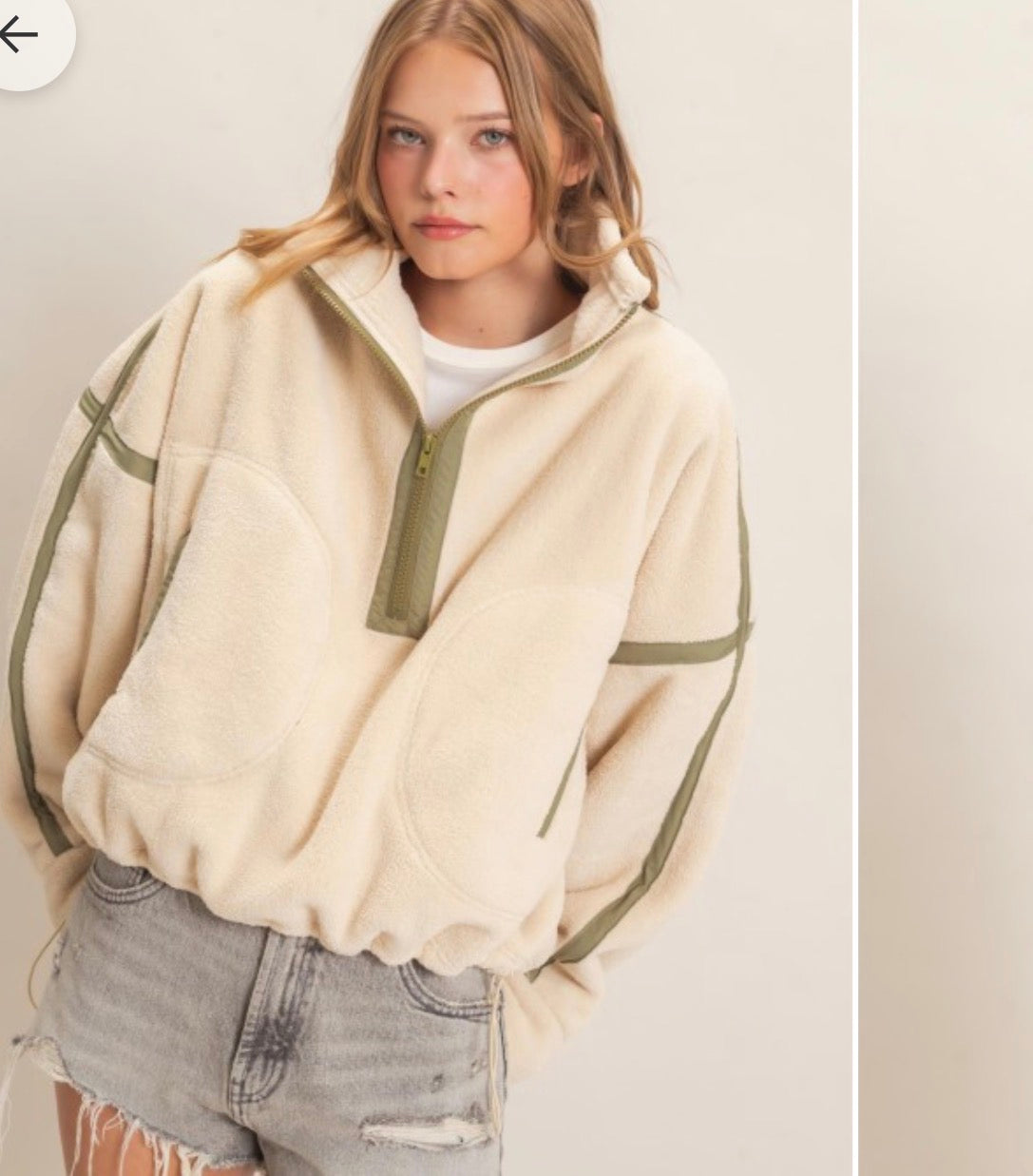 Olive Grove Pullover
