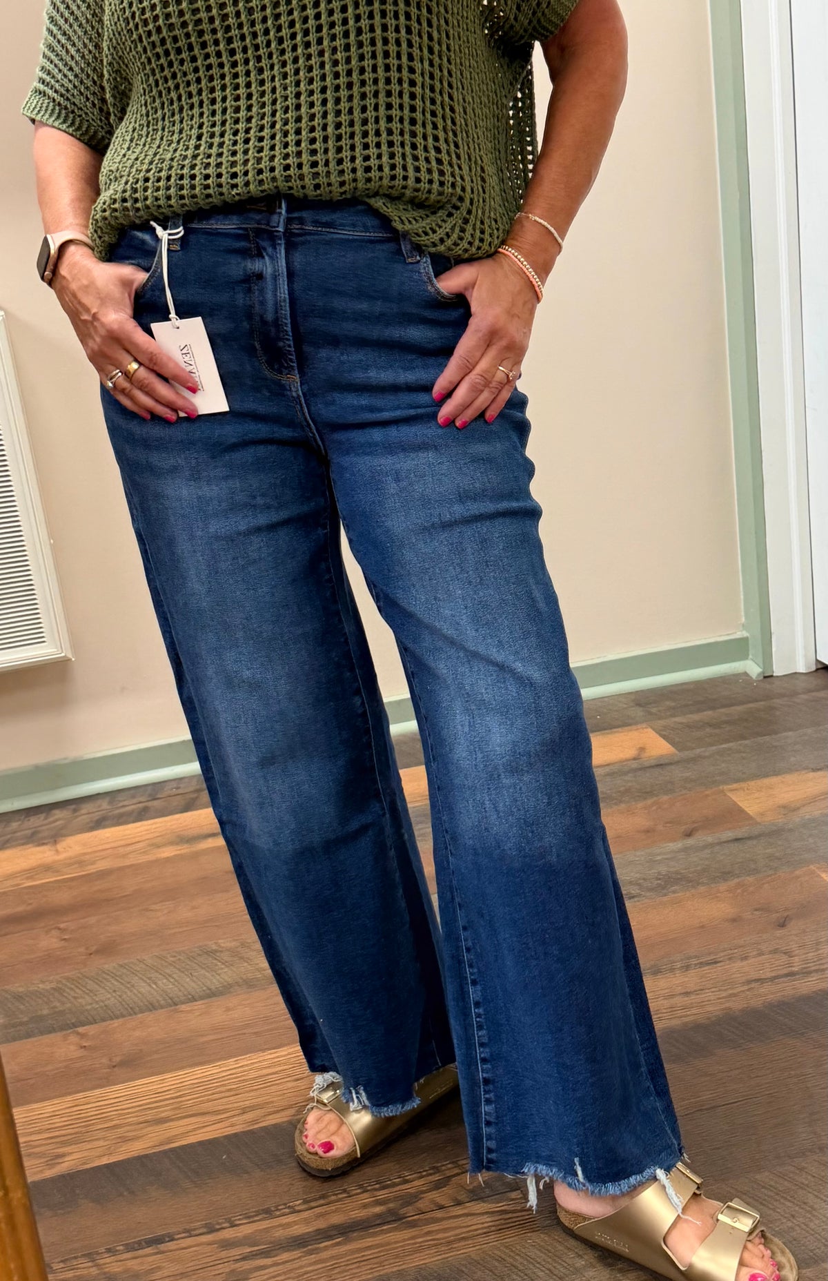 Blake Raw Hem Jean