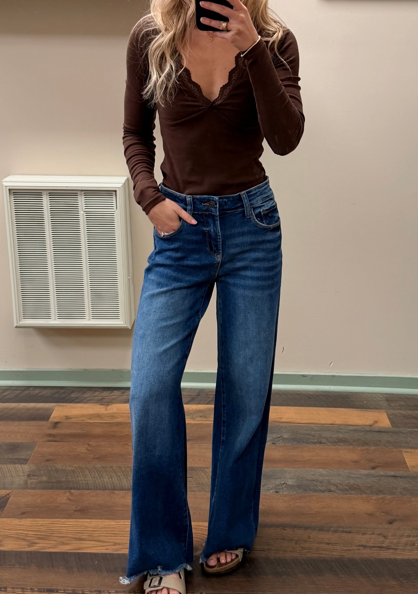 Blake Raw Hem Jean