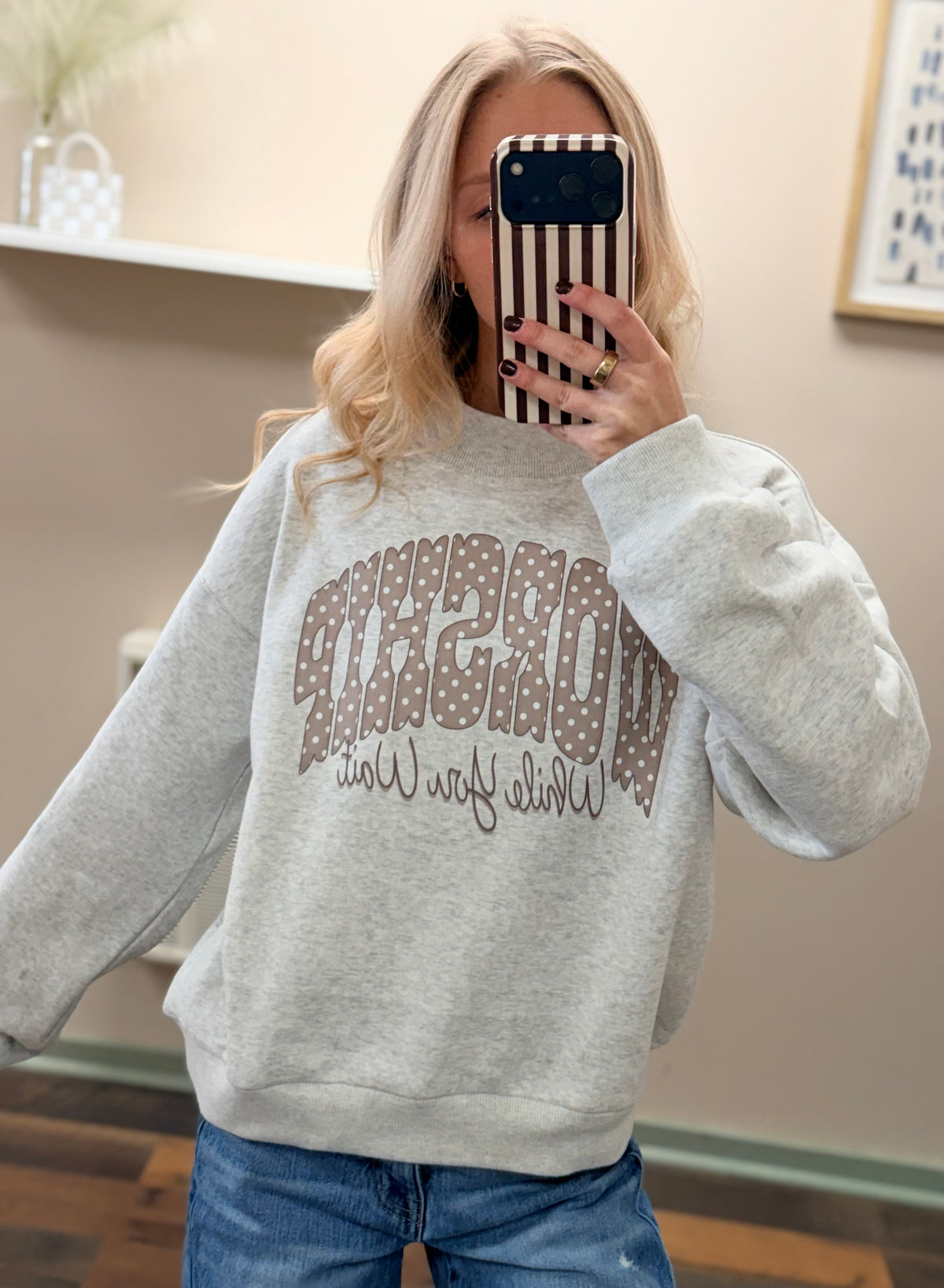 Worship Mock Neck