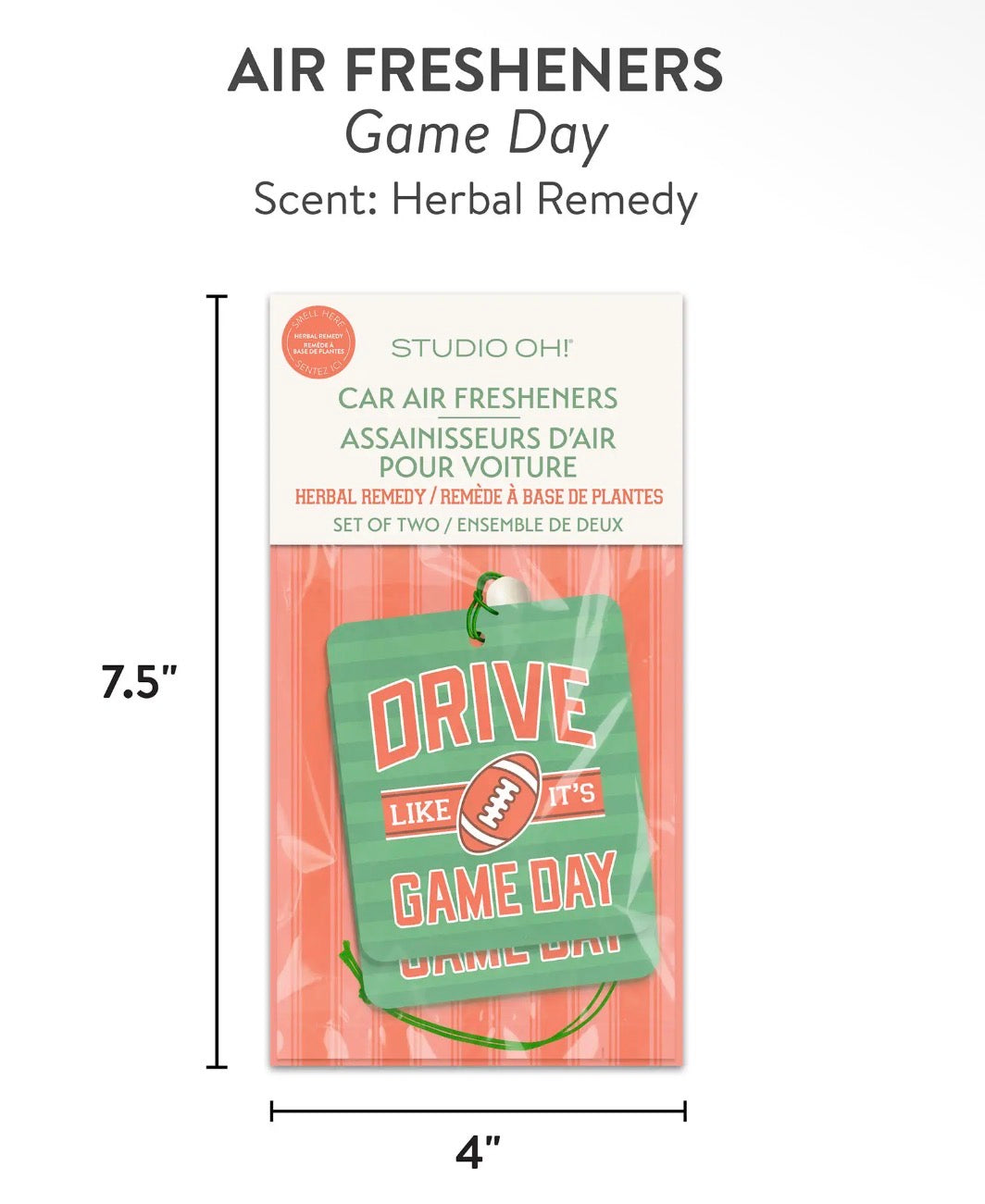 Game Day Car Freshener