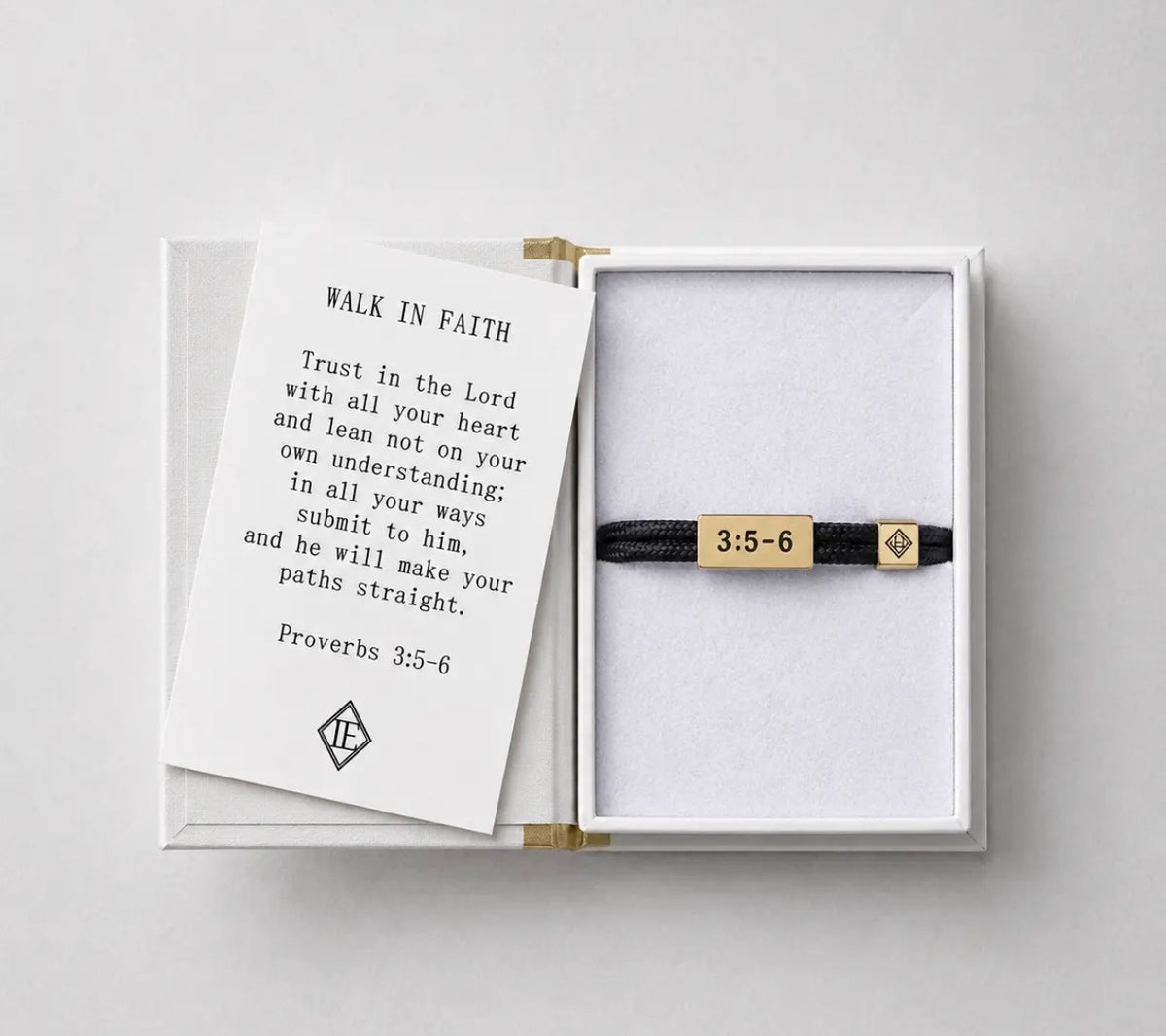 3:5-6 L&E Sentiment Bracelet