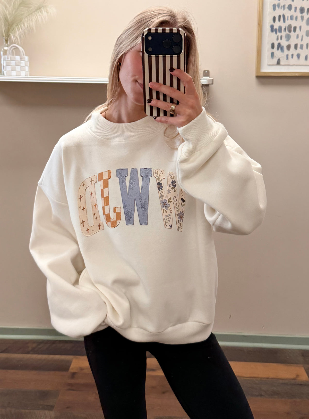 WWJD Mock Neck