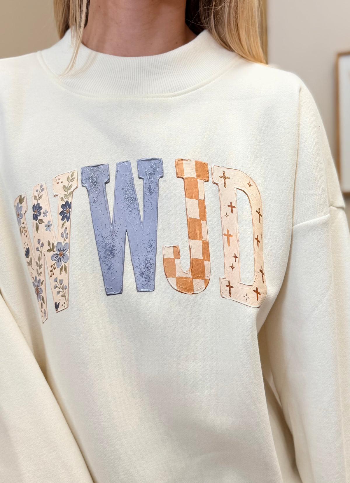WWJD Mock Neck